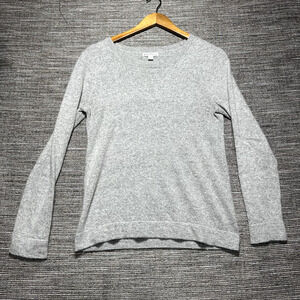J. Crew Mercantile Sweater Women's S Gray Wool Nylon #F5199